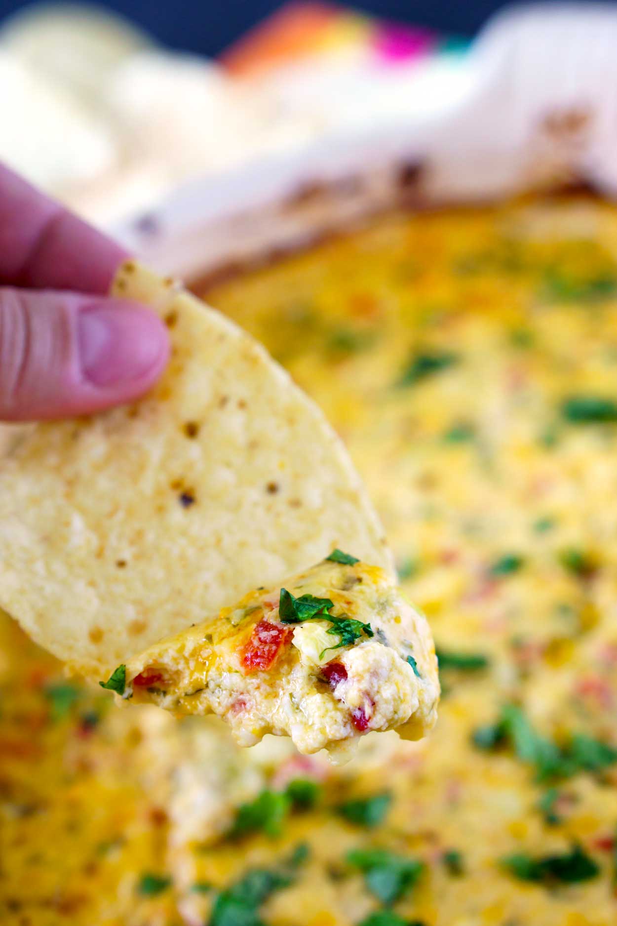 Baked Pimento Cheese Dip {Tex-Mex Style}