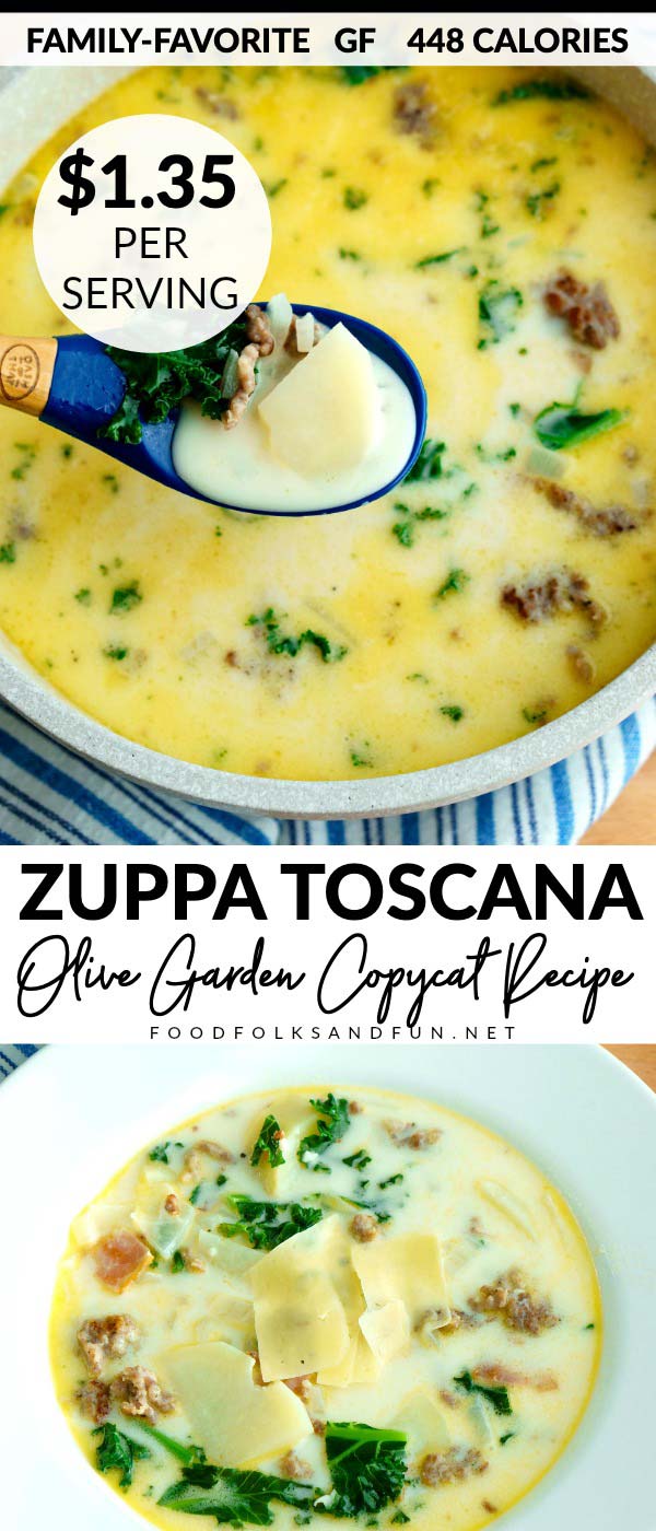 Zuppa Toscana Copycat Olive Garden Recipe Food Folks And Fun