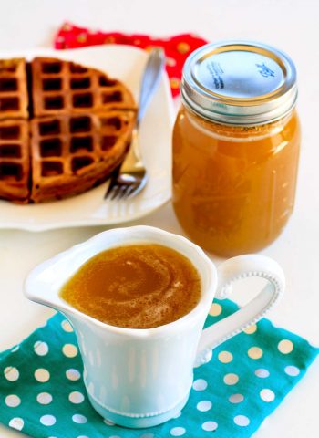 Homemade Buttermilk Syrup that's easy to make!