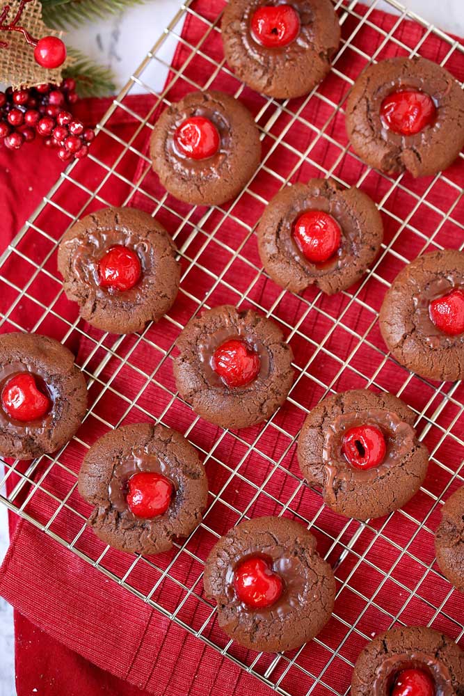 Irresistible Chocolate Covered Cherry Cookies