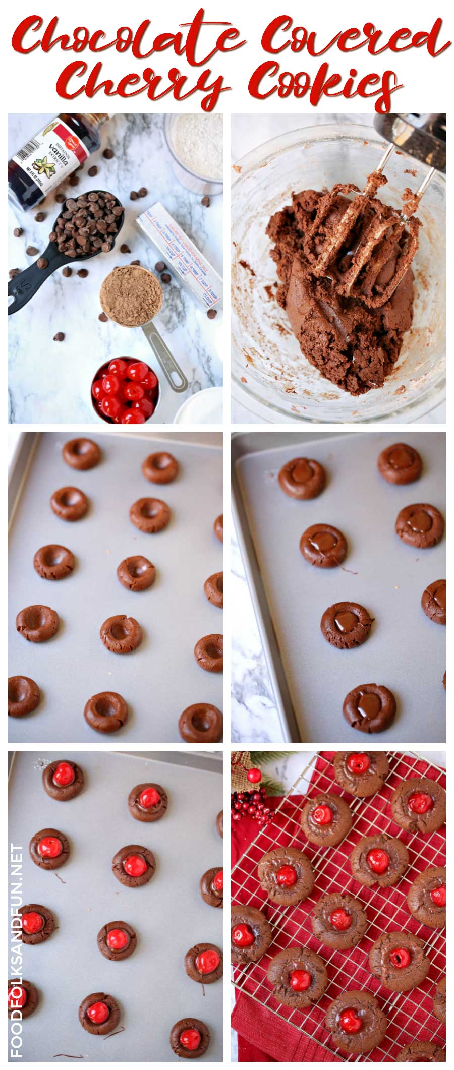 How to Make Chocolate Covered Cherry Cookies