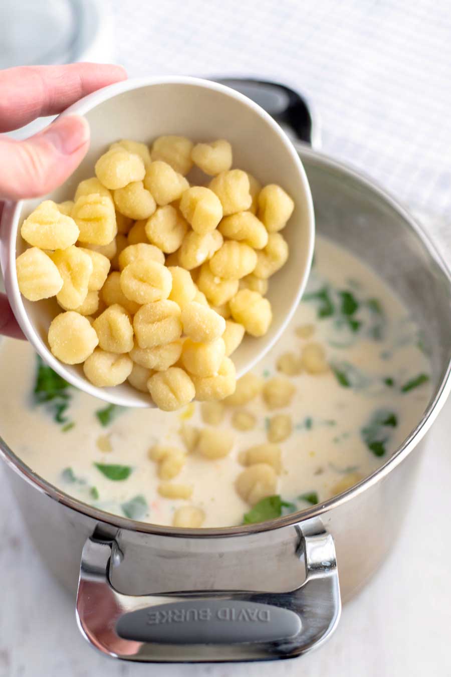 How to Make Chicken Gnocchi Soup Step 5