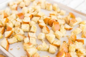 Step 3 - How to Make Croutons