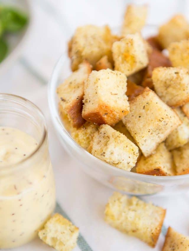 Homemade Croutons Story