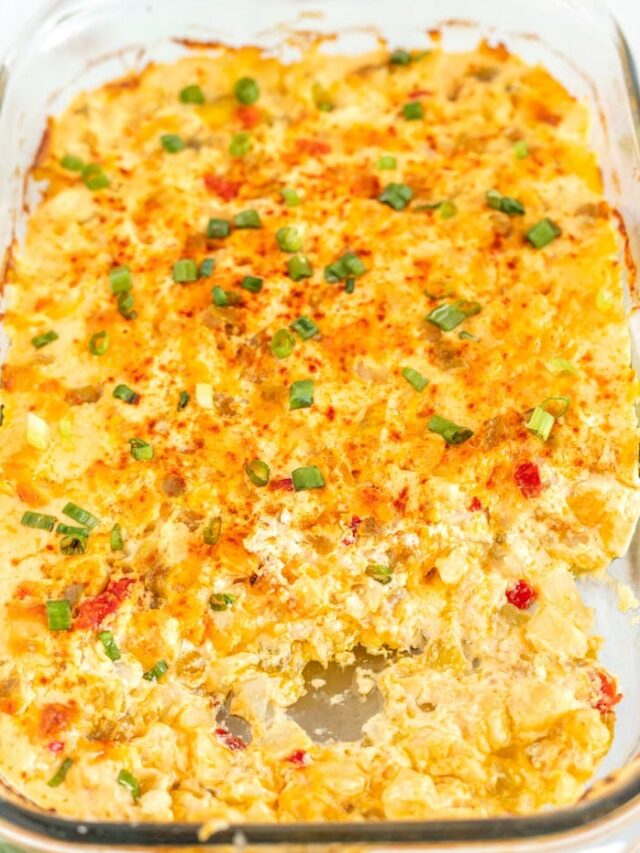Potato Casserole With Cheese and Chile Story