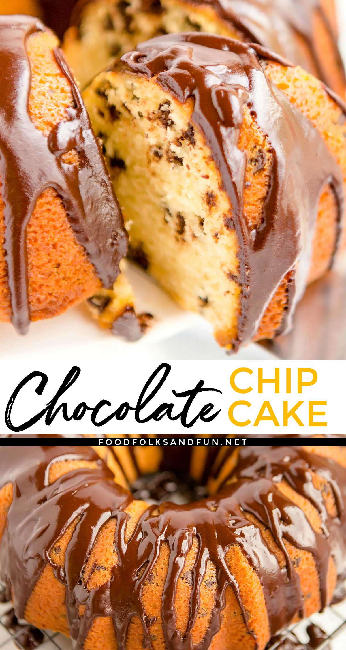BEST Chocolate Chip Cake recipe