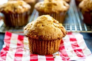 A simple apple muffin recipe for Fall!
