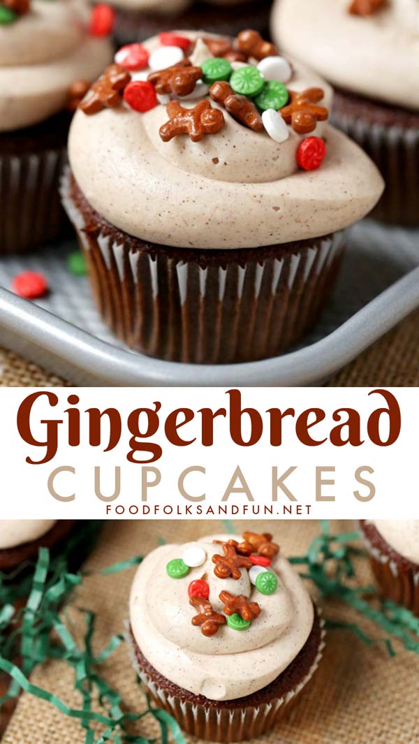 Best Gingerbread Cupcakes