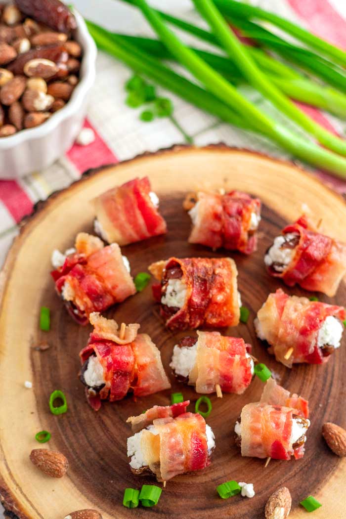 Bacon Wrapped Dates recipe