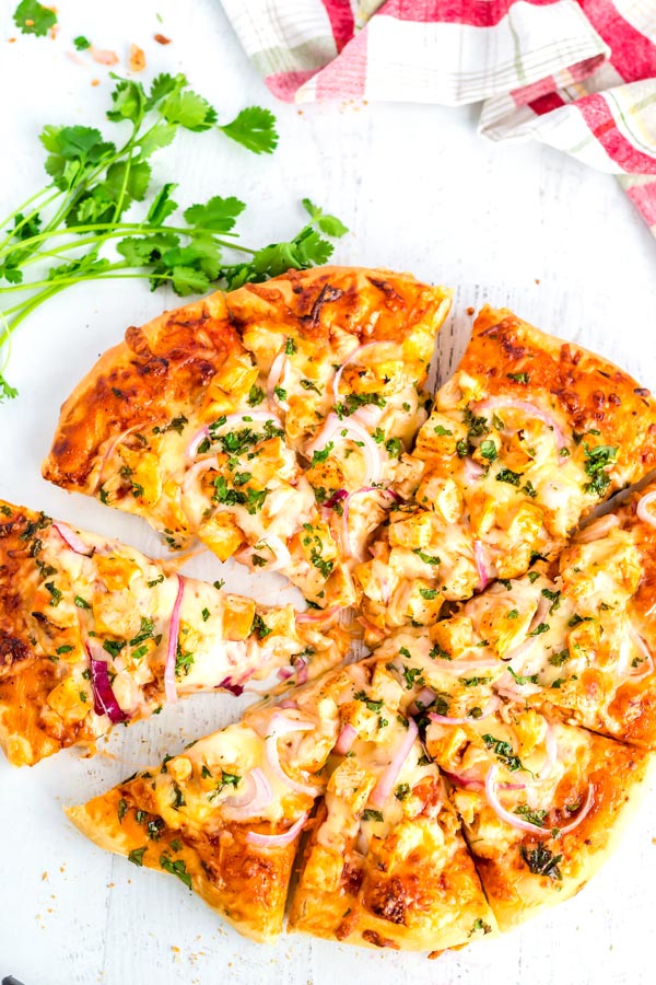 BBQ Chicken Pizza – A California Pizza Kitchen Copycat Recipe!