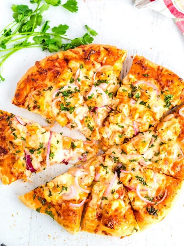 Chicken Barbecue Pizza Story