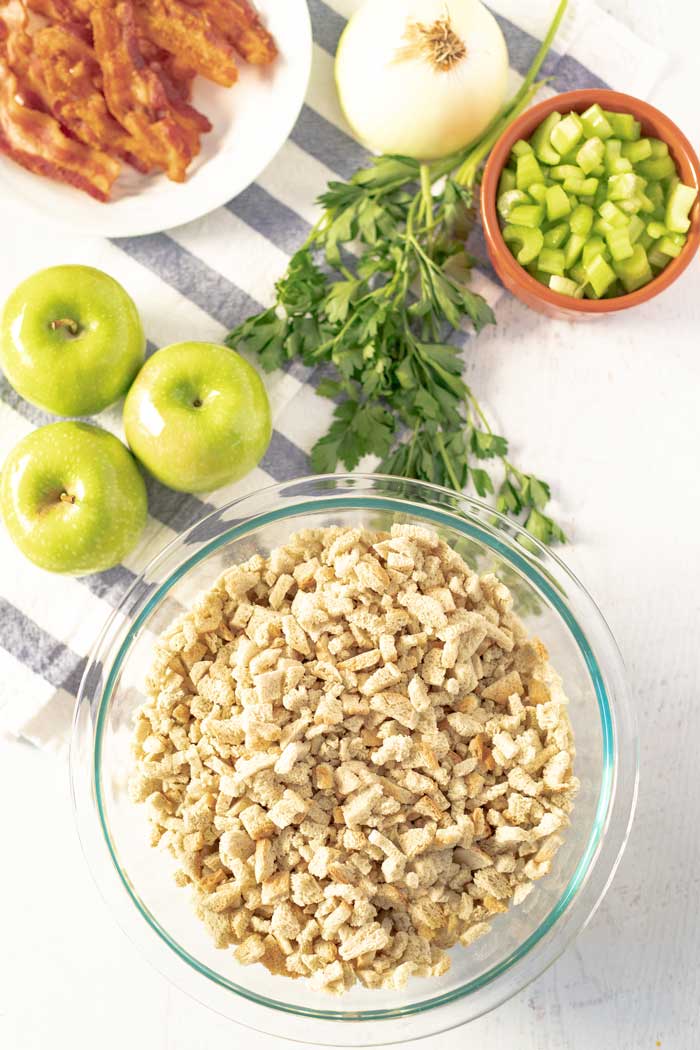 Ingredients for Apple Stuffing