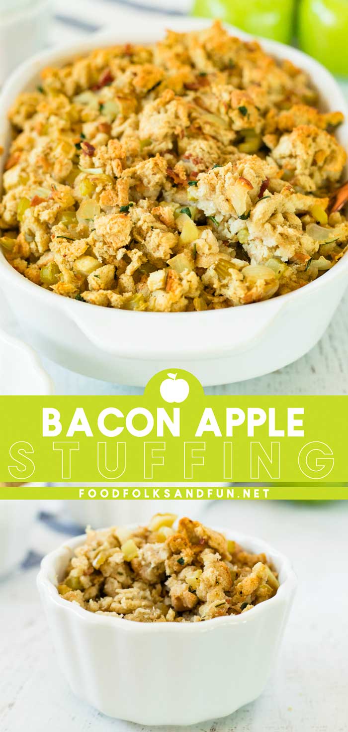 Apple Stuffing - a Thanksgiving side dish