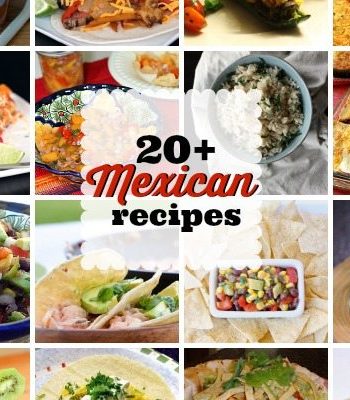 A collage of 20+ Mexican recipes