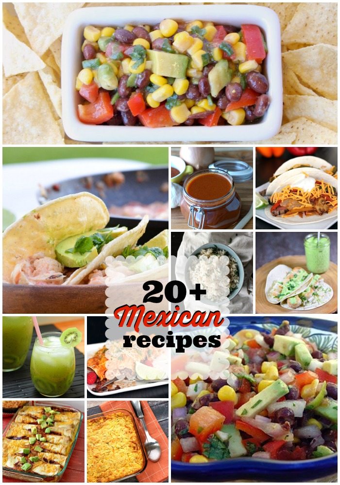 mexican recipes round up