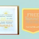 Clip-art for Free summer printables