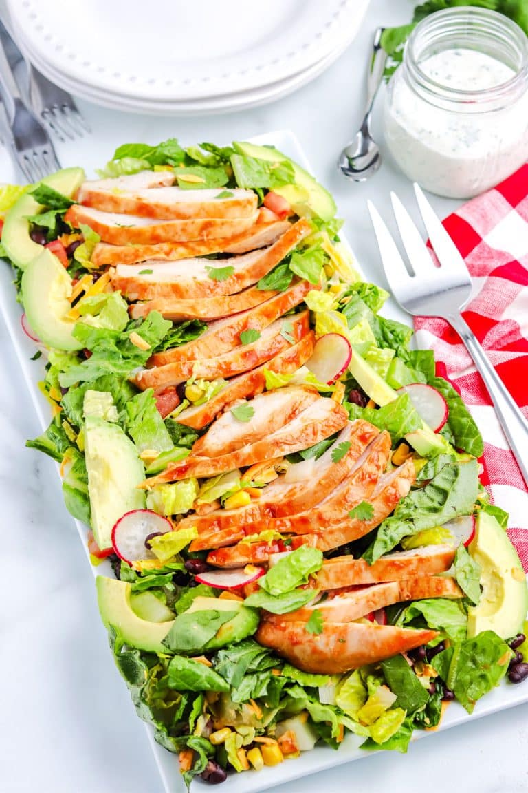 BBQ Chicken Salad – An Entree Salad