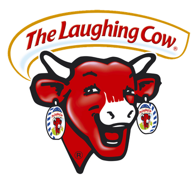 Logo for the Laughing Cow cheese brand