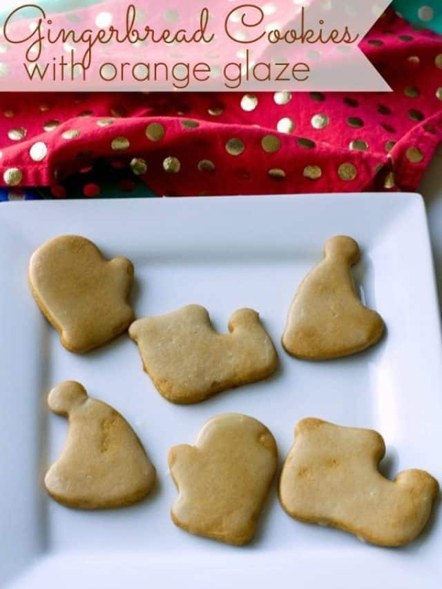 Gingerbread Cookies with Orange Glaze Story