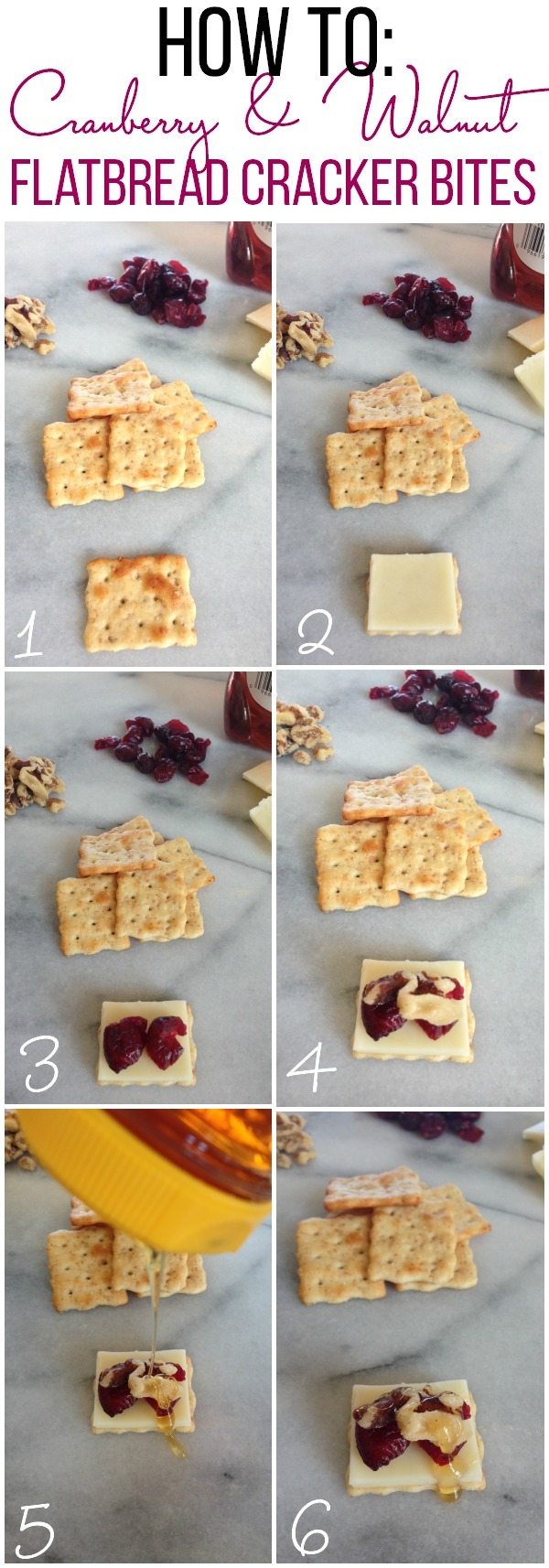 How to make Flatbread Cracker Bites