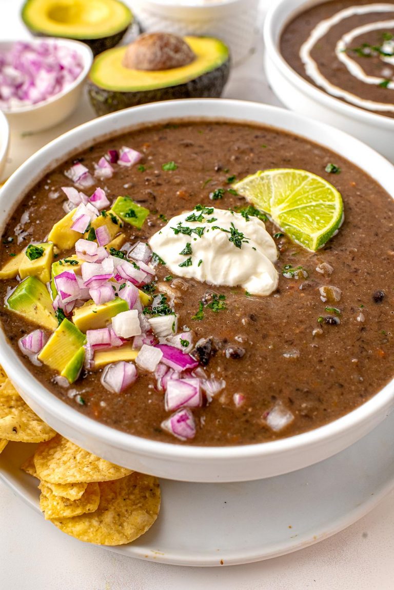 Black Bean Soup Recipe (Restaurant-Style)