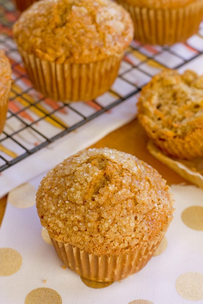 Healthy Carrot Cake Muffins Recip for Spring