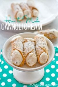 How to Make Cannoli Cream 2