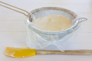 How to strain Ricotta Cheese