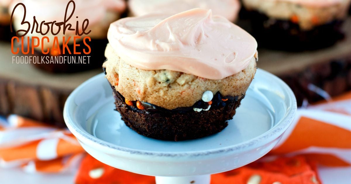 Brookie Cupcakes Recipe