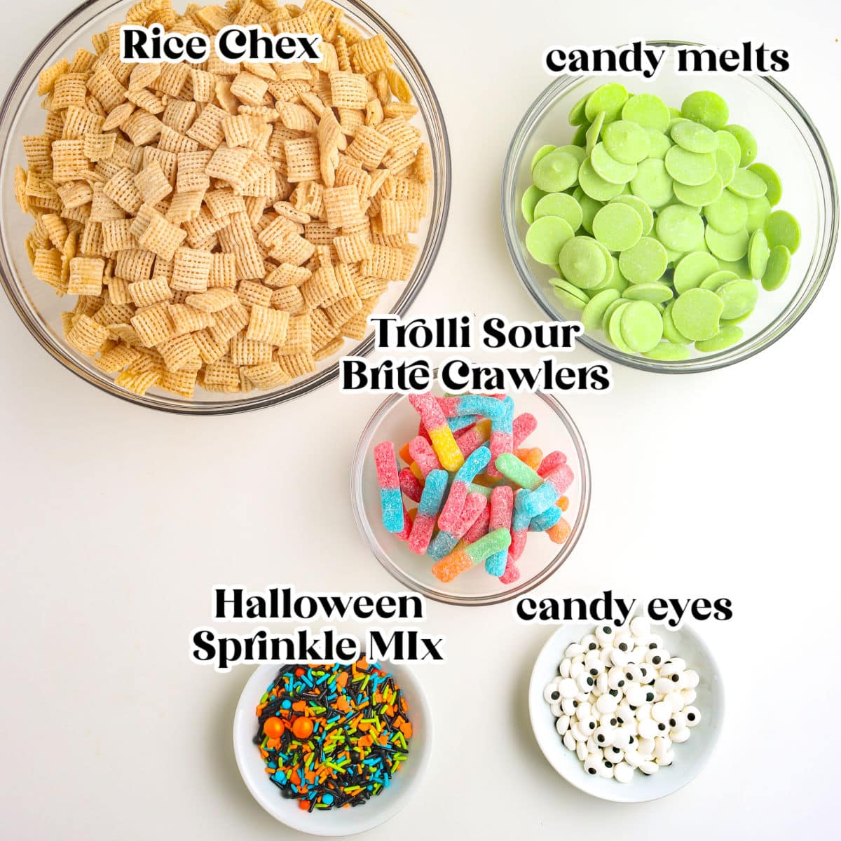 The ingredients with text overlay labeling each ingreedient.