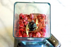 How to Make Raspberry Sorbet - Step 1