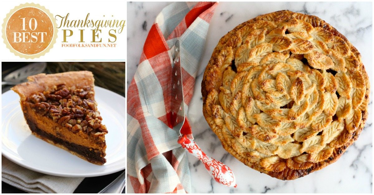 10 Best Thanksgiving Pie Recipes: This roundup has the best classic recipes plus some new and improved ones, too! 