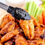 Baked Chicken Wings with Dr Pepper Wing Sauce