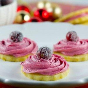 These Orange Cranberry Shortbread Cookies are so festive and perfect for parties, gifting or Christmas cookie exchanges.