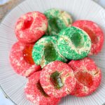 Step 6 - Gummy Bear Thumbprint Cookies