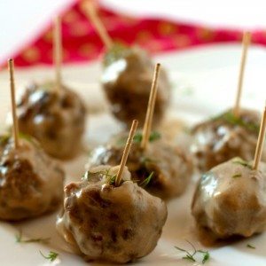 Swedish Meatballs are the perfect bites for game day, holidays, or even meal time. You can even make them head of time!