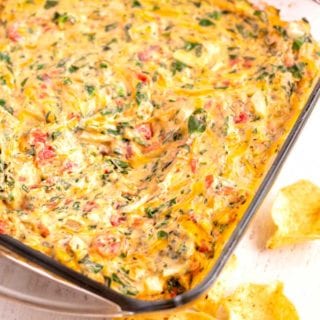 Best Mexican Spinach Dip