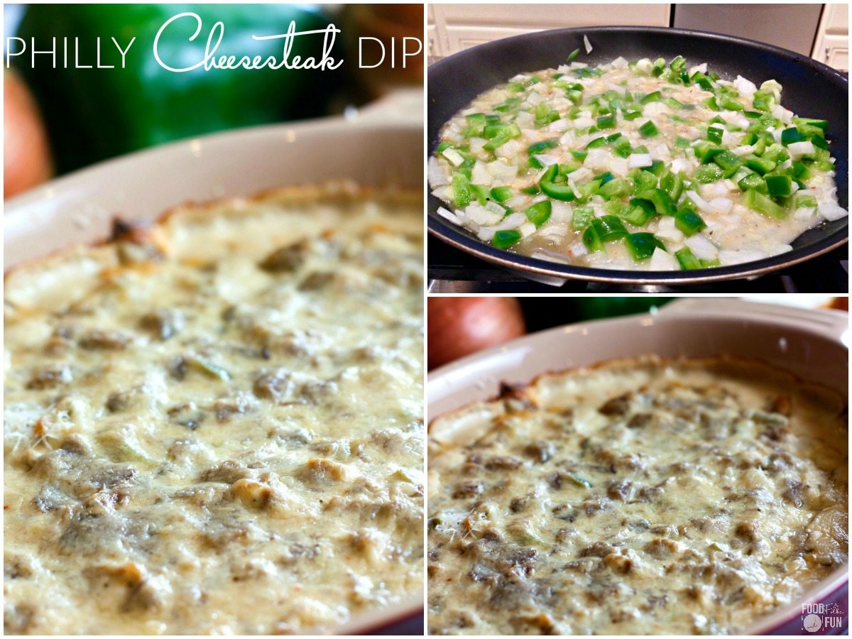 This hot, cheesy Philly Cheesesteak Dip is one of the best queso dips I have EVER had. It’s easy to make and it’s perfect for game day!
