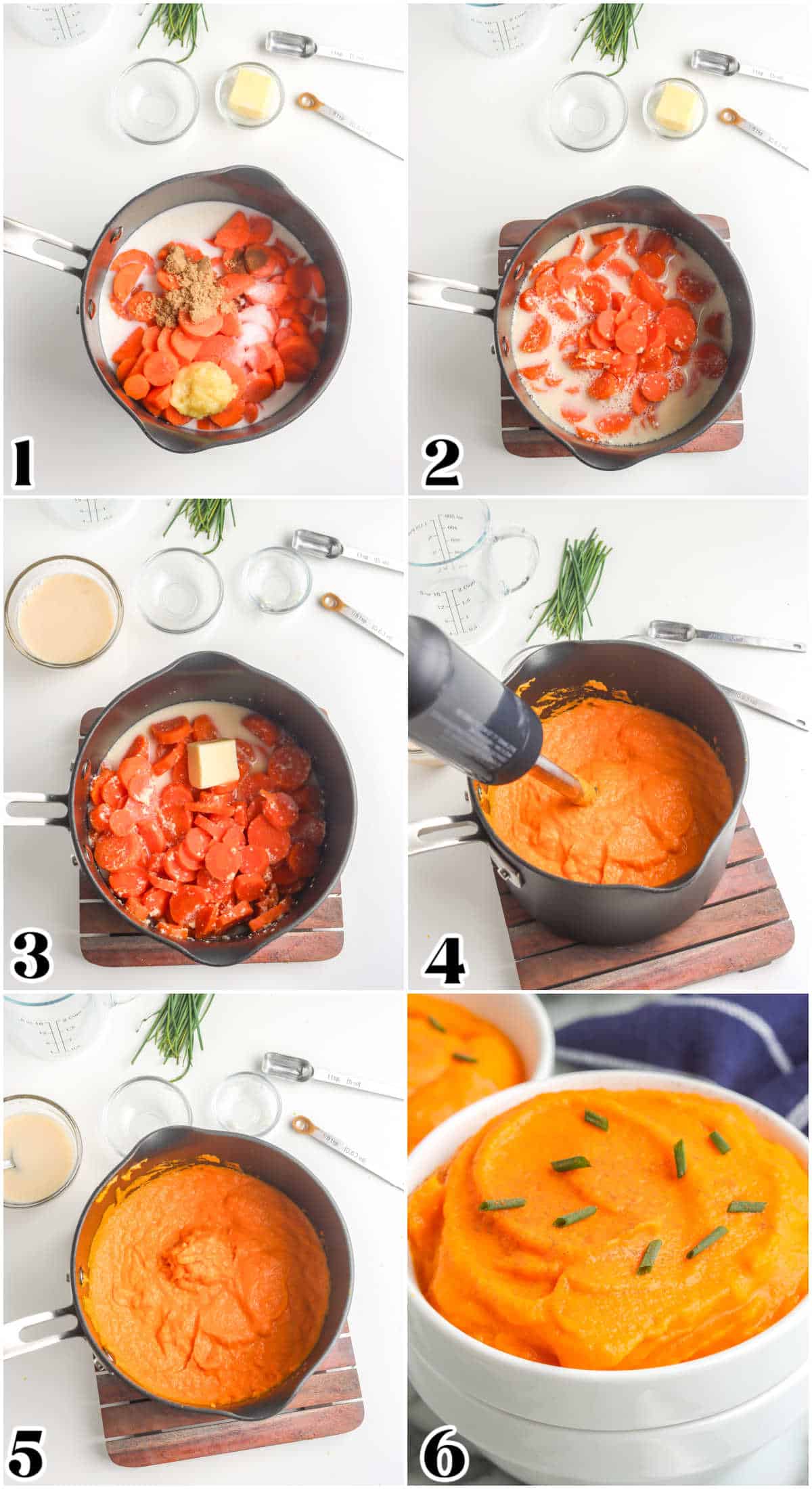 A picture collage shwoing how to make this recipe.
