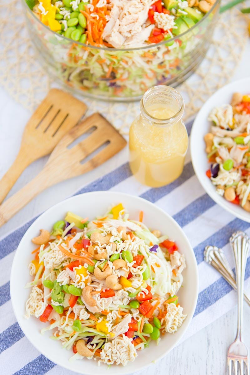 Simple Raman Noodle Salad recipe