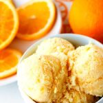 This Pineapple Orange Sherbet recipe is simple to make and so refreshing. It’s just the thing to make when the weather starts to warm up!