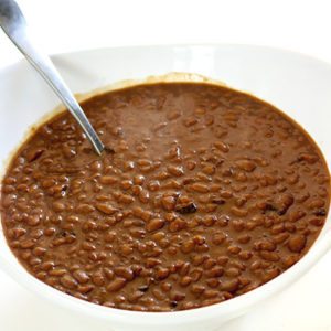 Boston Baked Beans in a large serving bowl