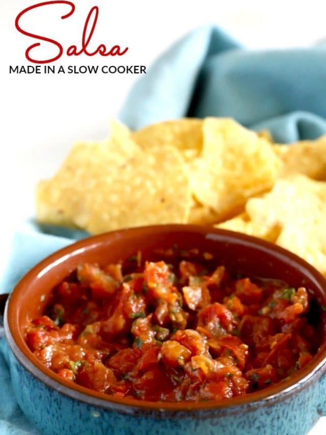 Slow Cooker Salsa Story