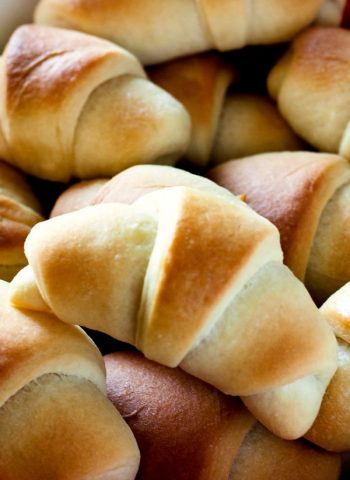 These homemade Crescent Rolls are always the star of any holiday feast. They're tender, buttery, and extraordinary!