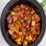 Race within the cooked veggies and inexperienced peas.  Unhurried Cooker Beef Stew How to Make Slow Cooker Beef Stew 8 150x150