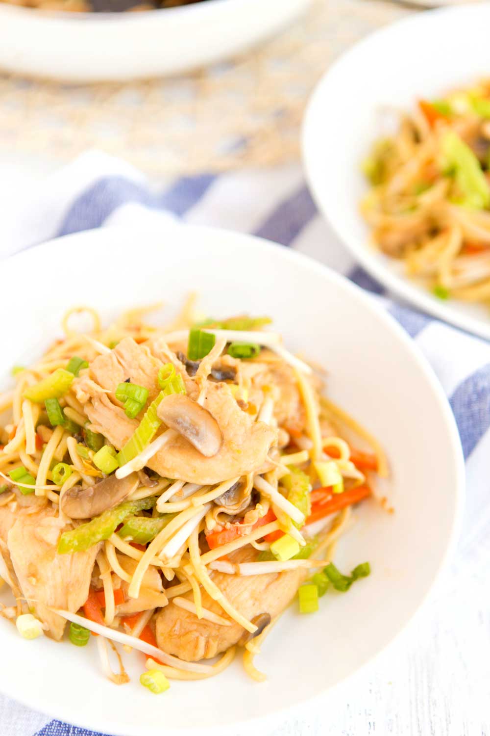 Easy, delicious Chicken Chow Mein recipe.