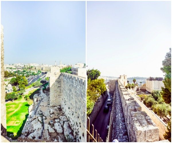The best places to visit in Jerusalem collage