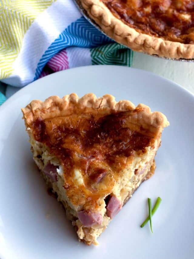 Ham and Cheese Quiche Story
