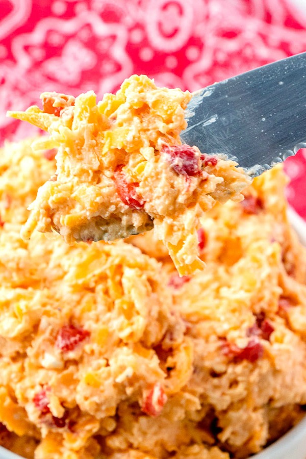 Pimento Cheese in a bowl