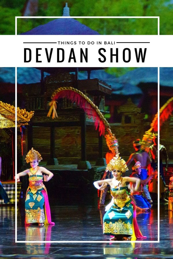 A picture with text overlay showing The Devdan Show is the treasure of the Archipelago. 